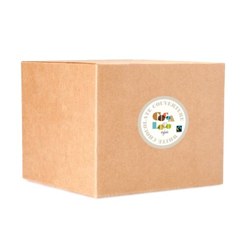 Bulk Box - White Chocolate Couverture - 5Kg