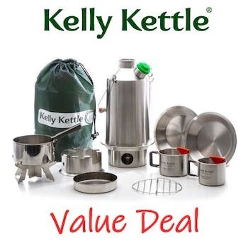 Ultimate 'Base Camp' Kit (Stainless Steel) - VALUE DEAL