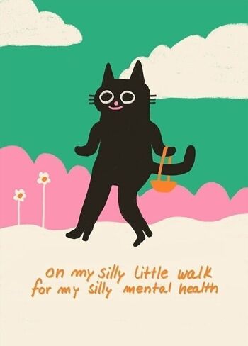 Carte postale - Silly Little Walk

| carte de voeux