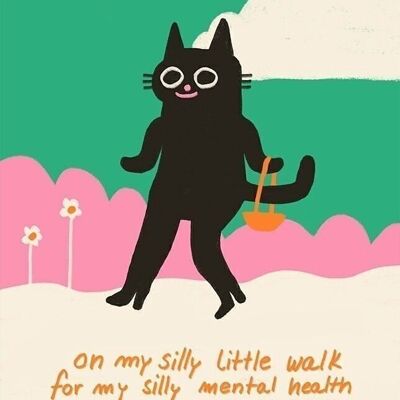 Postkarte - Silly Little Walk

| Grußkarte