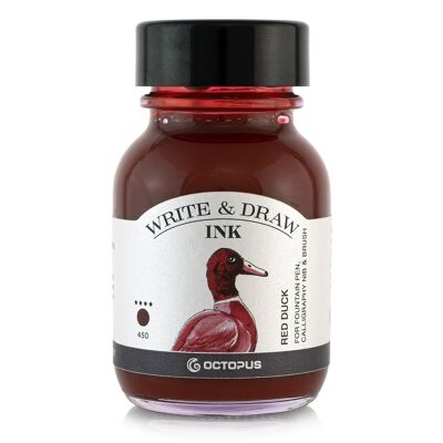 Write and Draw Ink 450 Red Duck, writing and drawing ink, 50 ml