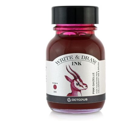 Write and Draw Ink 396 Pink Gazelle, writing and drawing ink, 50 ml