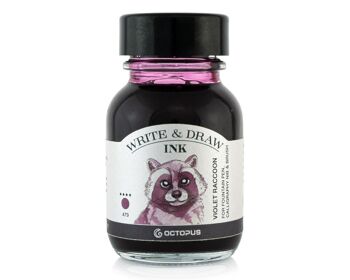 Write and Draw Ink 479 Violet Raccoon, encre d'écriture et de dessin, 50 ml 1