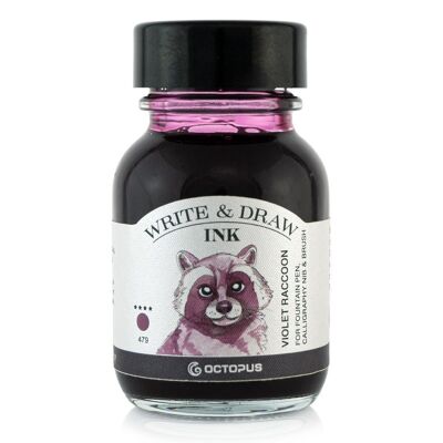 Write and Draw Ink 479 Violet Raccoon, writing and drawing ink, 50 ml