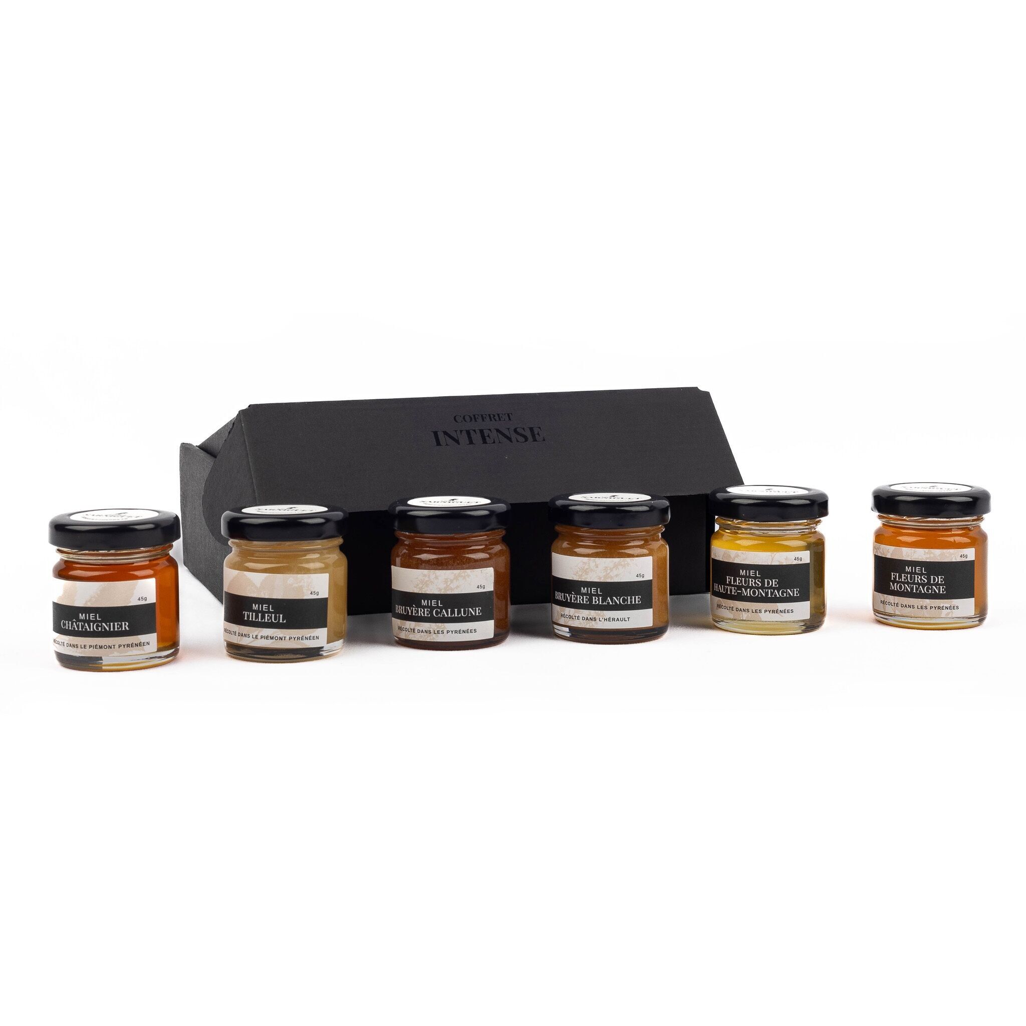 Box Intenso - 6 vasetti da 45g di miele del Sud-Ovest
