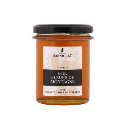Mountain flower honey, from the Ariège Pyrenees 700m altitude