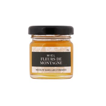 Miel de fleurs de montagne, des Pyrénées Ariègeoises 700m d'altitude 3