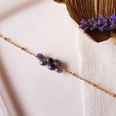 IOLITE GEORGE BRACELET