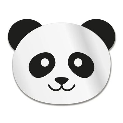 Espejo infantil: cabeza de panda