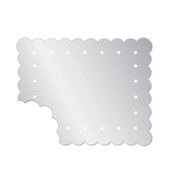 Specchio per bambini: biscotto