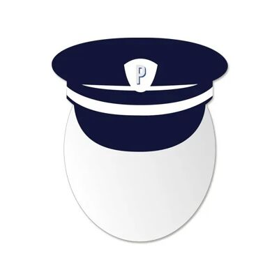 Children's mirror: Police head