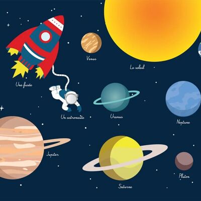 Children's Placemat: Space