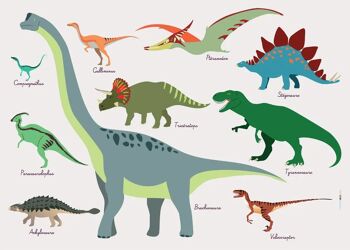 Set De Table Enfant : Dinosaures