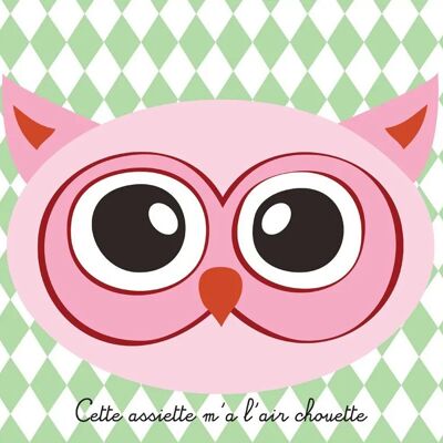 Children's Placemat: Owl