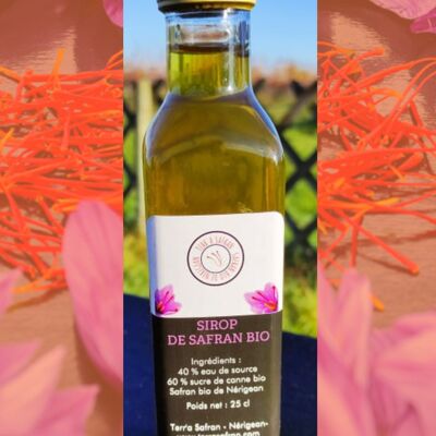 Sirop de safran 25cl