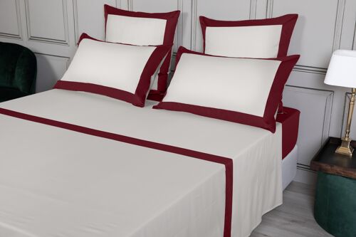 Completo Letto APOLLO Mastice / Amarena