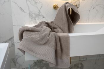 Drap de bain ELEGANCE Marron Glacé 3