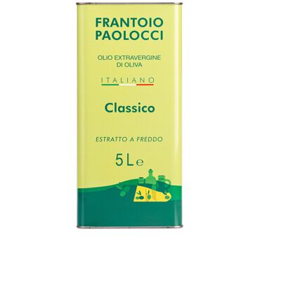 Olio Extravergine d'oliva Classico 5 litri (5000 ml)
