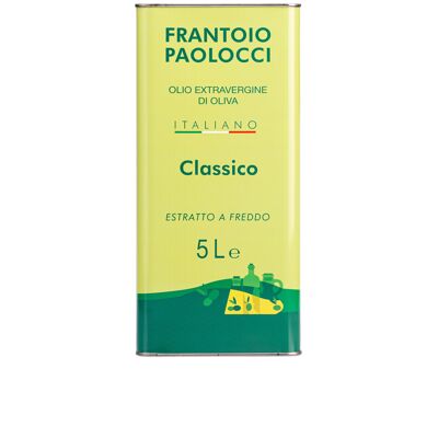 Olio Extravergine d'oliva Classico 5 litri (5000 ml)