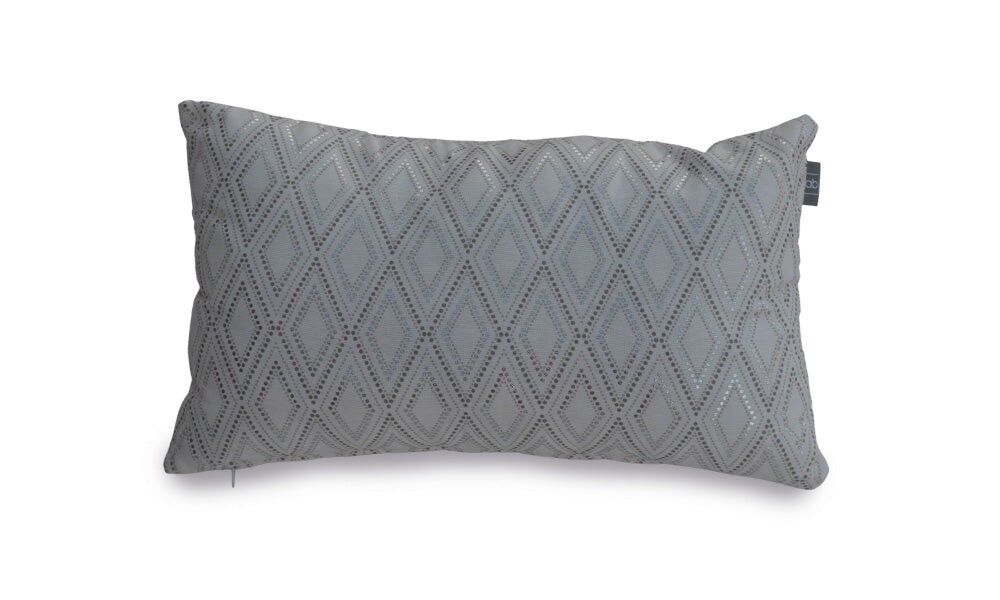 Federa per cuscino argento metallizzato - 50x30 cm - Graf