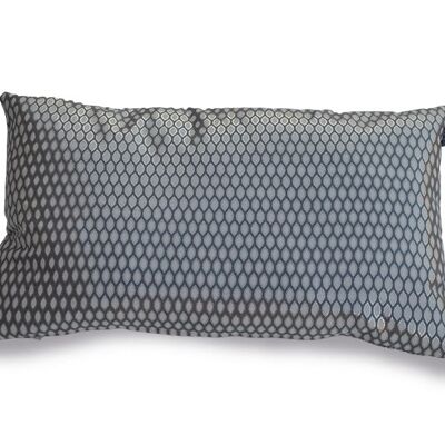 Housse de Coussin Argent Métallisé - 50x30cm - Larmes