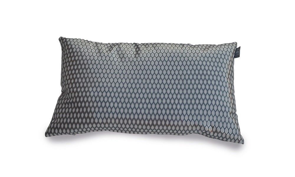 Metallic Silver Cushion Cover - 45x45cm - Tears