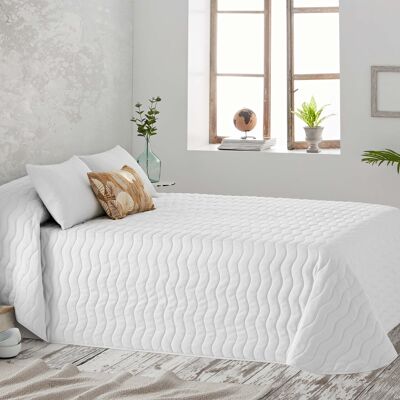 Edredón Bouti Perla - Blanco - Cama de 135cm