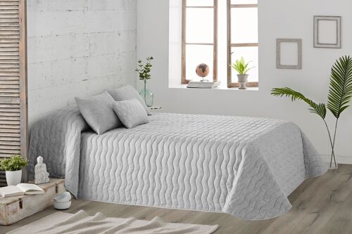 Edredón Bouti Daisy - Gris - Cama de 150cm