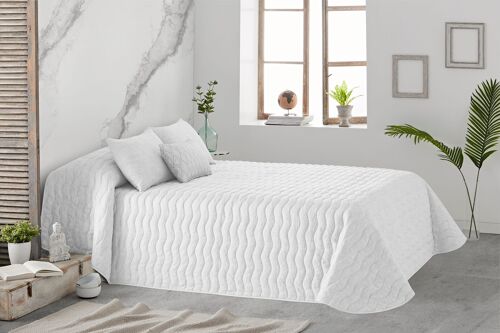 Edredón Bouti Daisy - Blanco - Cama de 105cm