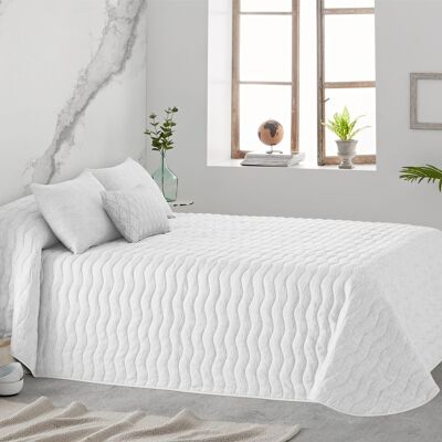 Edredón Bouti Daisy - Blanco - Cama de 135cm