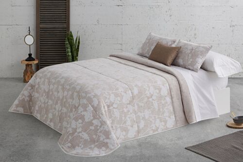 Edredón Bouti Serena - Taupe - Cama de 135cm