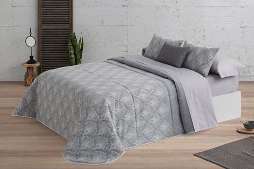 Edredón Bouti Alma - Gris - Cama de 135cm