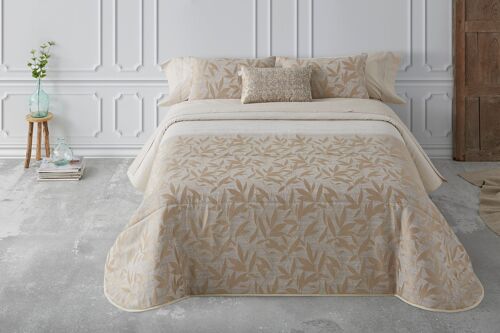 Edredón Bouti Ashia - Beige - Cama de 135cm