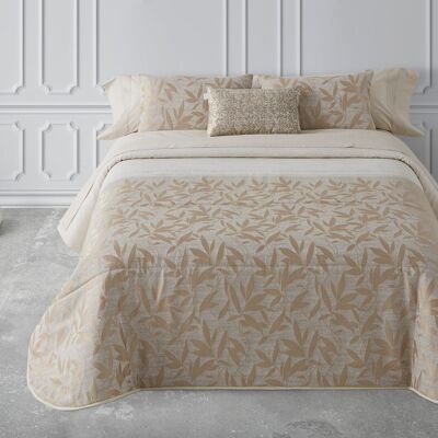 Edredón Bouti Ashia - Beige - Cama de 150cm