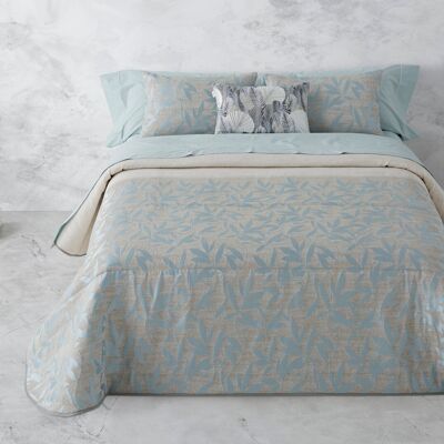 Trapunta Bouti Ashia - Acqua - Letto 180 cm