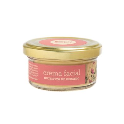 Crema facial nutritiva - a. esencial geranio - 70 ml