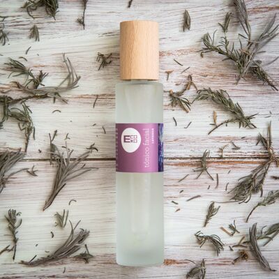 Lavendel Gesichtswasser - Kristall + Holz - 100 ml
