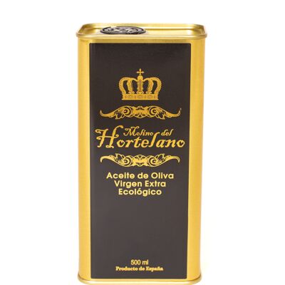 Molino del Hortelano box of 9 tins 500 ml Hojiblanca