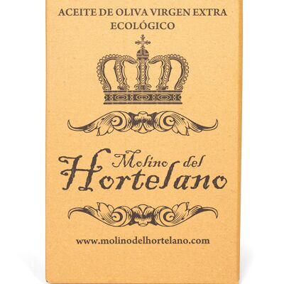 Molino del Hortelano Schachtel mit 4 Dosen 2,5 L Hojiblanca