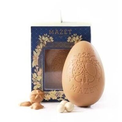 Huevo de Pascua con escudo - 12 cm - F1DU