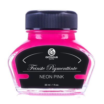 Highlighter Ink for Fountain Pens for Writing, Marking and Drawing, Neon Pink, 30ml