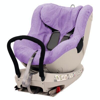 Britax Romer Dual Fix - copriseggiolino su misura in spugna di cotone – Baby’s Clan - Beige sabbia