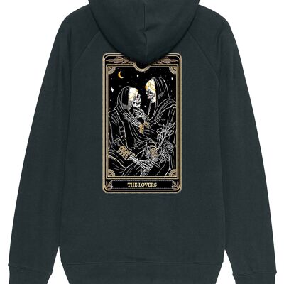 Sudadera con capucha de los amantes