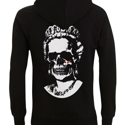 Black Root Of All Evil White Hoody