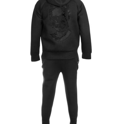 Black on Black Neoprene Skullsuit