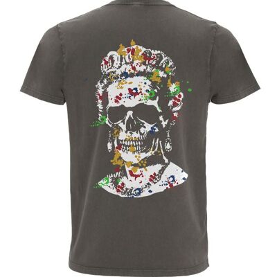 White Splash Skull Artwork Tshirt