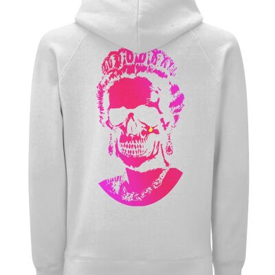 Root Of All Evil Neon Pink Print Hoody