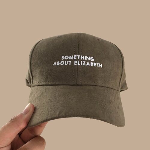 Khaki Green Suede Strapback