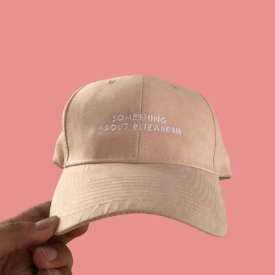 Pink Suede Cap