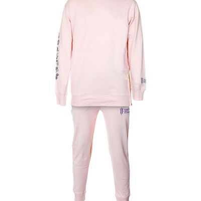 Pink & Silver Kanji Tracksuit